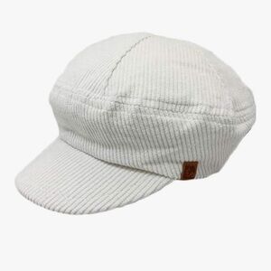 Women’s Cream Corduroy Cap